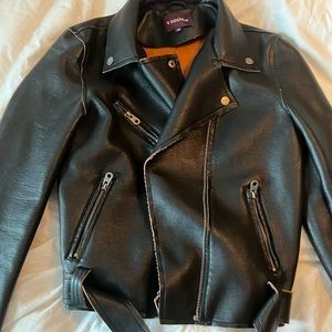 Leather jacket